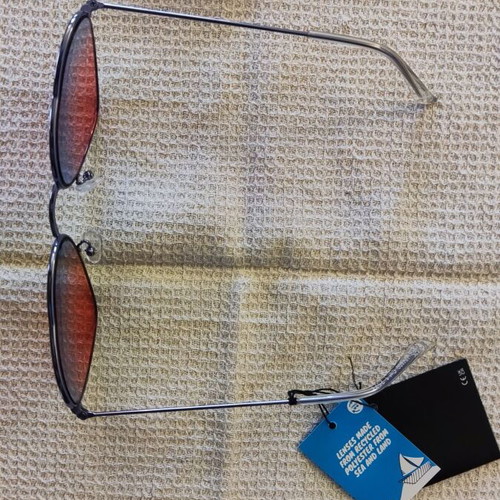Solo-Solis NDL2571 sunglasses new, metallic with blue/purple finish
