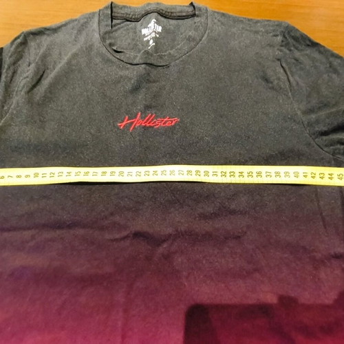 Hollister men's T-shirts pack of 2 XS used, dip-dye effect