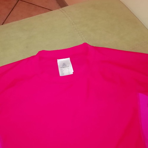 Firefly Fuchsia Rash Guard Shirt used, size S 36 8
