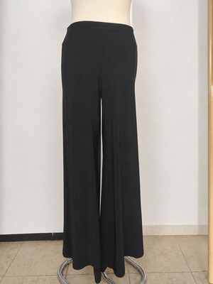Lynne black elastic flare pants, size S