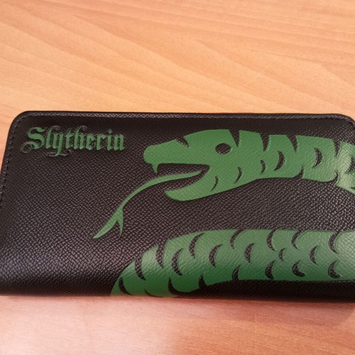 Harry Potter Wallet new, black and green, Slytherin