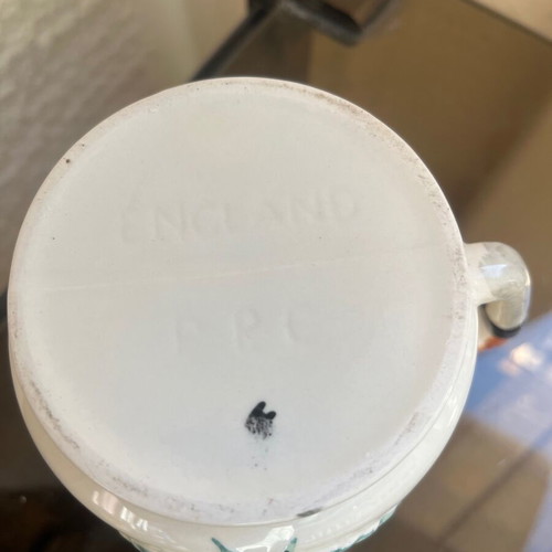 Portland ceramic jug and creamer hunting theme like new