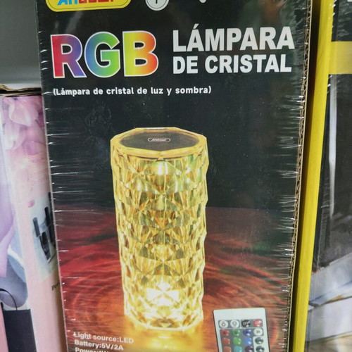 Rgb led lamp with remote control new