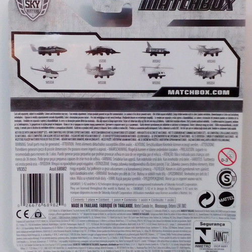 Matchbox Sky Busters Aero Blast toy plane brand new