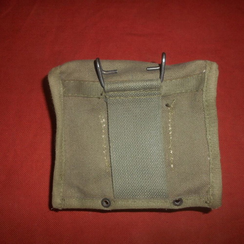 Greek Army M-71 First Aid Pouch canvas green new
