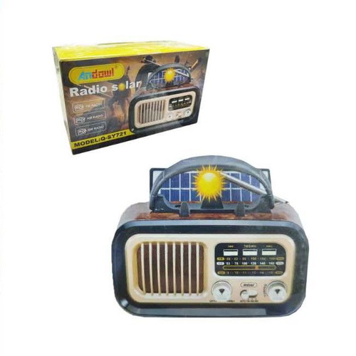 Andowl Solar Table Radio Q-SY721 new