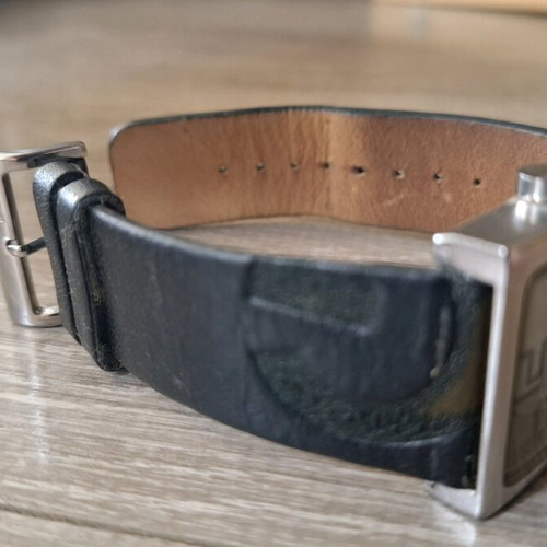 D&G women's watch used with black leather strap