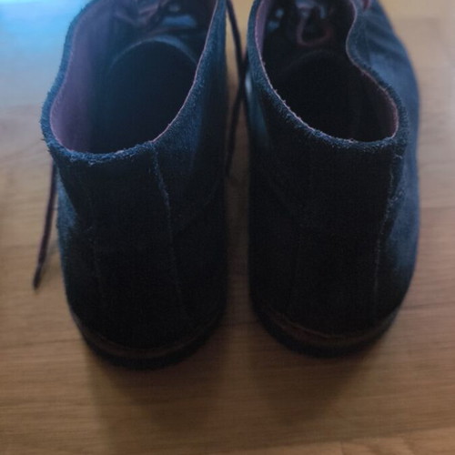 Personal Shoes Suede Casual Boots size 43 used, teal and purple