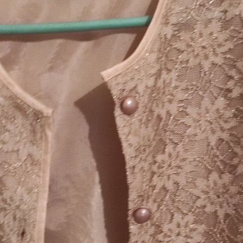 Beige lace elegant jacket cardigan like new, size M