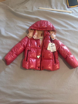 Παιδικό μπουφάν Moncler, ροζ, μέγεθος 8 ετών
