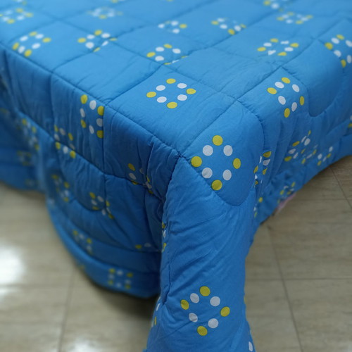 Double quilt new, cotton fabric with baked wadding two-sided