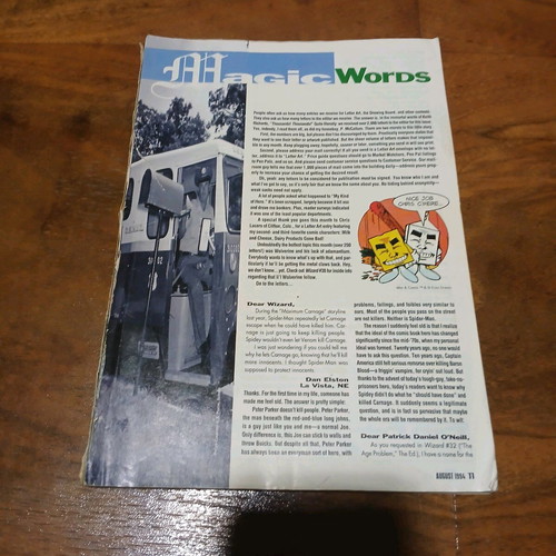 Wizard magazines used, pack of 9 issues with Jim Lee special