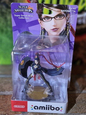 Nintendo Amiibo Super Smash Bros Bayonetta No.62 New