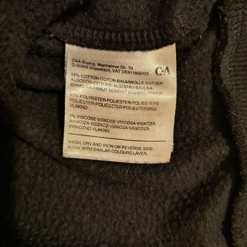 Peanuts Snoopy sweatshirt like new, size XS, black