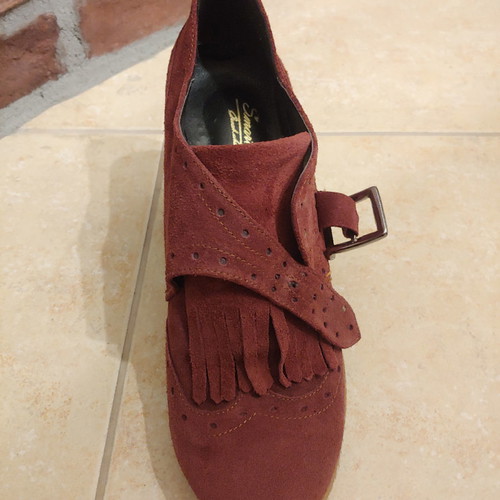 Cronos handmade terracotta suede ankle boots like new, size 38