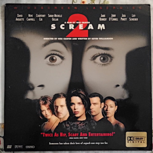 Scream 2 LaserDisc like new, horror