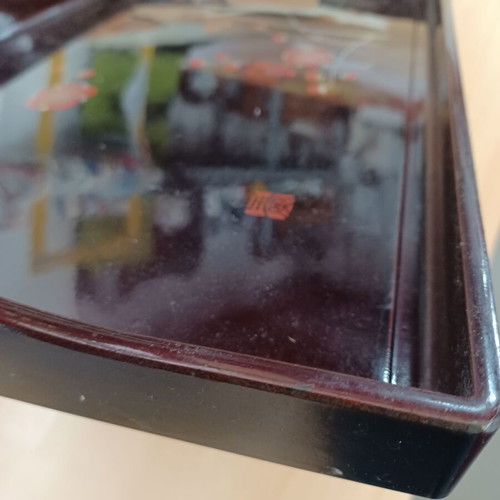 Chinese plastic serving tray used, 48×31 cm
