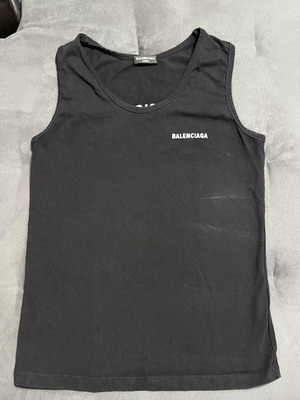 Balenciaga Unity Black Tank Top L used
