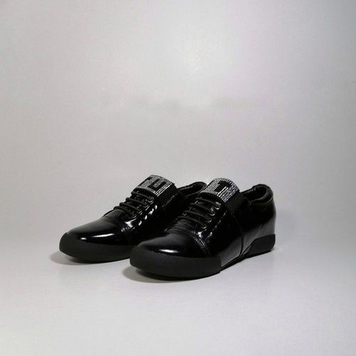 Utopia Oxford shoes used, size 37, black with rhinestones