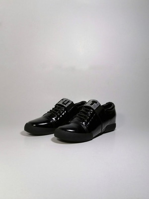 Utopia Oxford shoes used, size 37, black with rhinestones