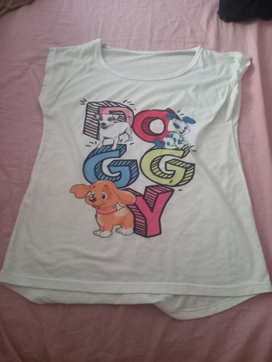 Short-sleeve women's t-shirt like new, white, size M