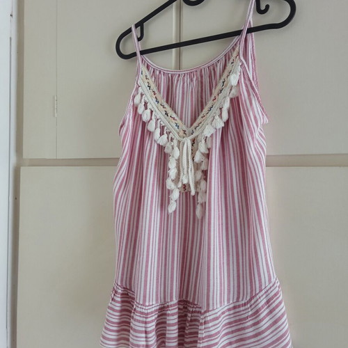 Boho top small like new, multicolor