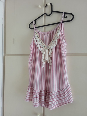 Boho top small like new, multicolor