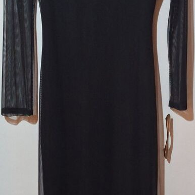 Bill Cost dress with bead embroidery black, like new, size S/M