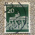  Γερμανικό γραμματόσημο του 1966