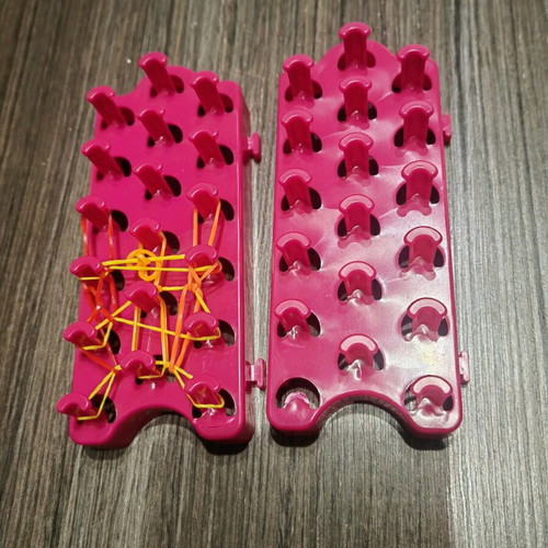 Plexi Flexi collection like new with rubber bands, accessories and bracelets