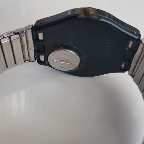 Swatch men's vintage watch model GB709 used, 1990