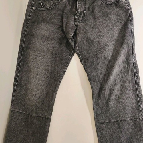 Armani Cropped Jeans like new, grey with subtle glitter
