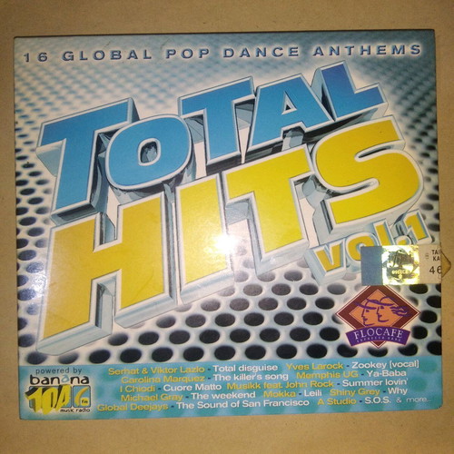 Total Hits Vol.1 CD used, 16 global pop dance anthems