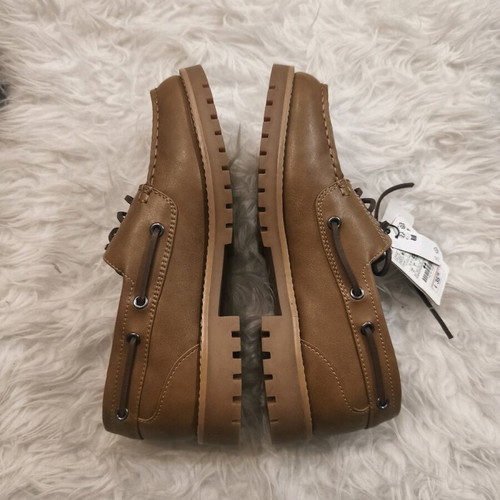 Men's brown Pull&Bear shoes with lug sole new, size 42