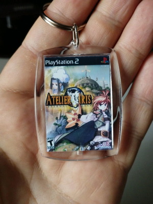 Atelier Iris Eternal Mana PS2 acrylic keychain