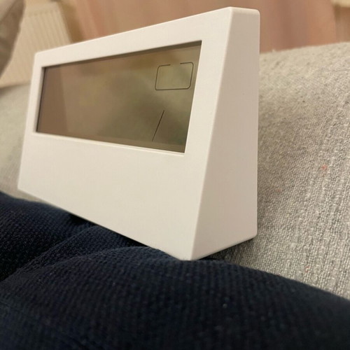 Clock with date and temperature display like new