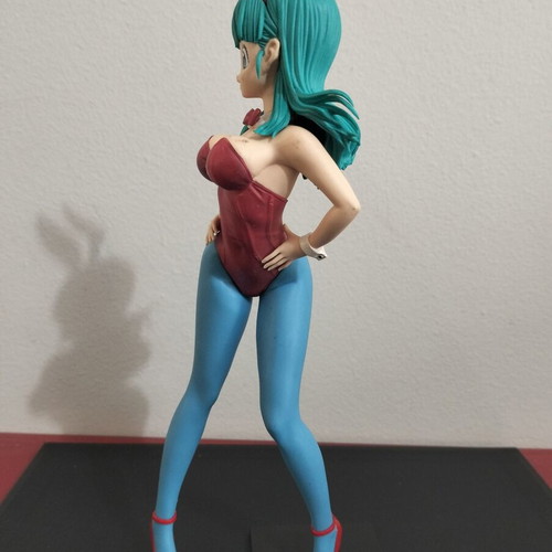Bulma Bunny Girl anime figure used, 24 cm