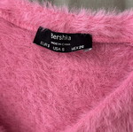 Bershka pink cardigan like new, size S