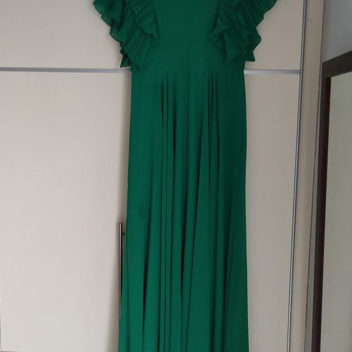 BSB emerald evening dress size 40 like new