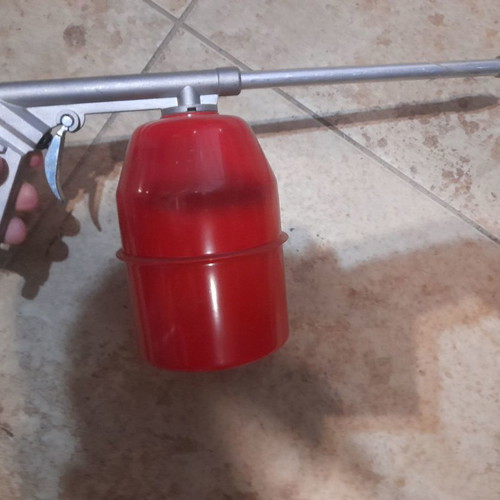 Air cleaning gun