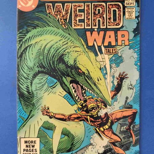 Weird War Tales 103 comic book used, English