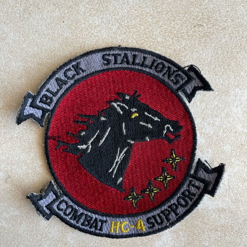 Patch Black Stallions Helicopters like new