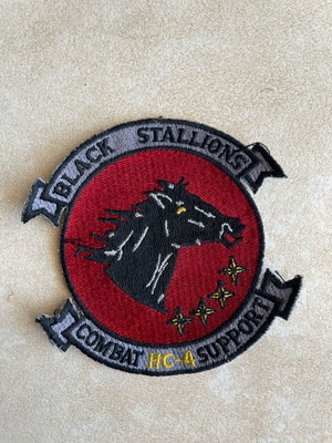 Patch Black Stallions Helicopters like new
