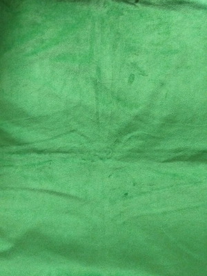 Velvet pillowcases pack of two, like new, green 54x54 cm