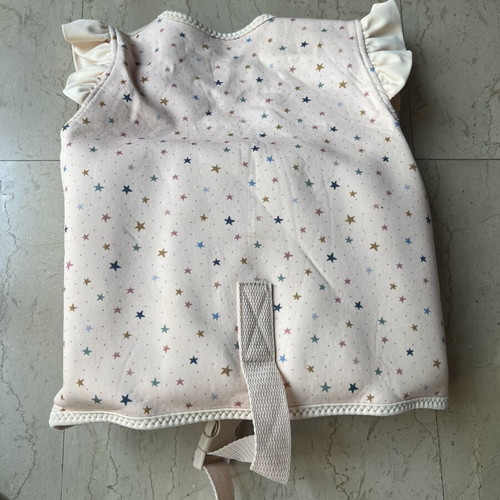 Konges Slojd baby float vest, pink powder color, age 2-4 years