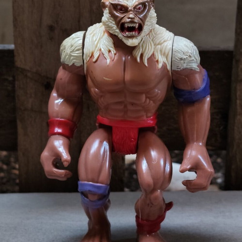 ThunderCats Monkian vintage action figure used with working mechanism