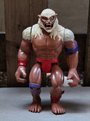 ThunderCats Monkian vintage action figure used with working mechanism