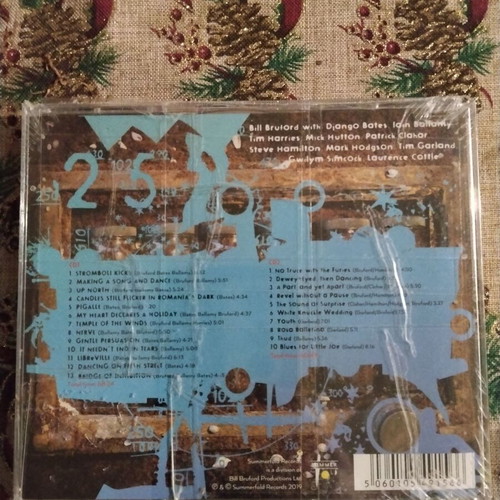 Bill Bruford’s Earthworks Heavenly Bodies 2CD new, Expanded Collection