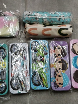 Double-layer pencil cases large capacity new, multifunctional