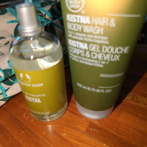The Body Shop KISTNA men's set new, cologne and body wash